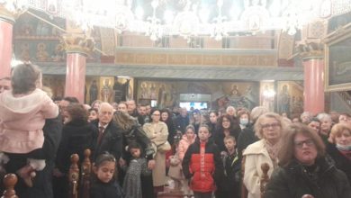 Photo of Πανηγυρική θεία λειτουργία στον Ι.Ν Αγ. Αθανασίου Μπάρας