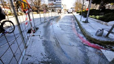 Photo of Eπέκταση και διαμόρφωση ποδηλατοδρόμου και πεζοδρομίων, από το ύψος της γέφυρας Ασκληπιού (