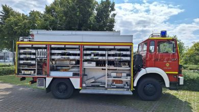 Photo of Δωρεά πυροσβεστικού οχήματος από τον Δήμο Kelsterbach στον Δήμο Μετεώρων