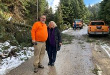 Photo of Αεικίνητη και την Κυριακή η Χρύσα Ντιντή – Αυτοψία στην Κρανιά για το πρόβλημα της ΔΕΗ εν μέσω χιονόπτωσης