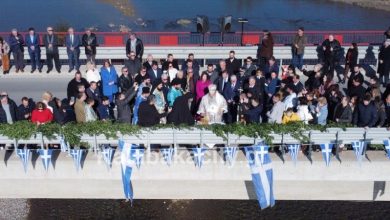 Photo of Ο Αγιασμός των υδάτων στην γέφυρα της Διάβας