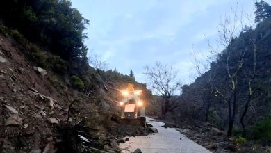 Photo of Βράχια στους δρόμους του ορεινού δικτύου λόγω κακοκαιρίας