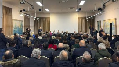 Photo of Πρώτη ανοικτή εκδήλωση γνωριμίας και συσπείρωσης της Δ.Ε.Ε.Π. ΝΔ Τρικάλων.Μήνυμα ενότητας και νέας αρχής από την αίθουσα «Μάρκελλος»