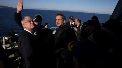 Photo of Belharra: Συγκίνηση και εντυπωσιακές εικόνες από την ιστορική υποδοχή της φρεγάτας «Κίμων»