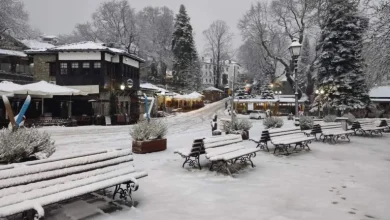 Photo of Λευκό σκηνικό στο γραφικό Μέτσοβο