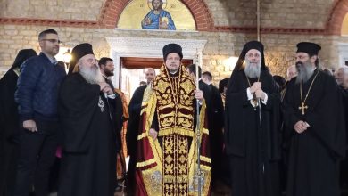Photo of Σε κλίμα συγκίνησης ο Τρισαρχιερατικός Εσπερινός για τον Άγιο Δημήτριο Γκαγκαστάθη στον Μητροπολιτικό Ναό Τρικάλων