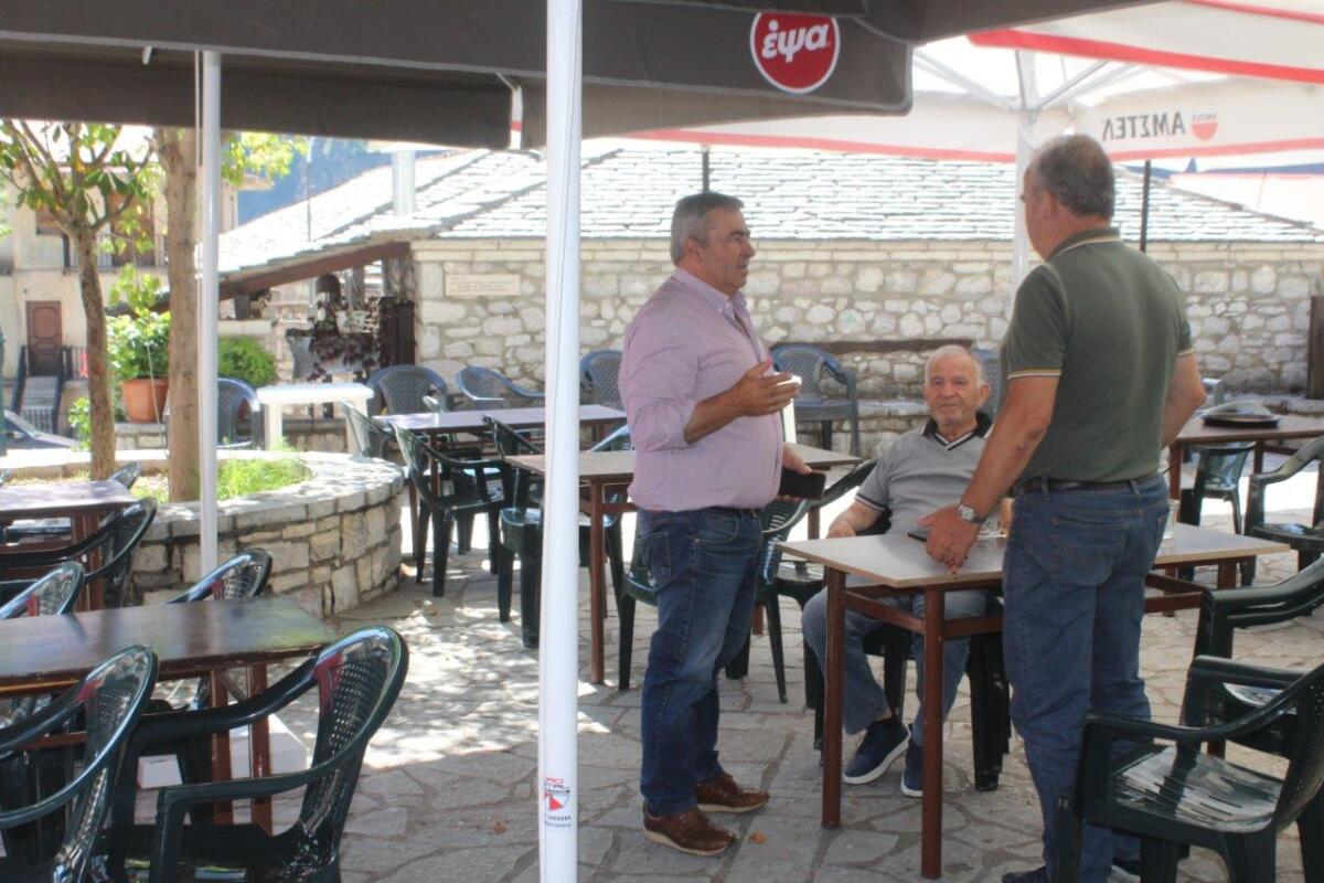 Περιοδεία του Δημάρχου Πύλης Κωνσταντίνου Μαράβα στις ορεινές κοινότητες