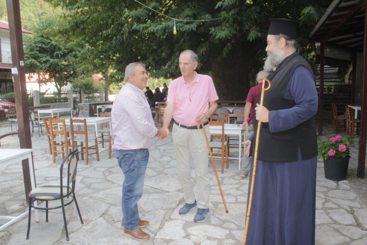 Περιοδεία του Δημάρχου Πύλης Κωνσταντίνου Μαράβα στις ορεινές κοινότητες
