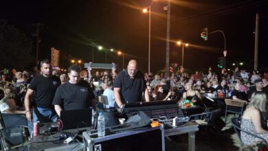 Στιγμιότυπο από το opening του Franklin Coffee House στα Τρίκαλα