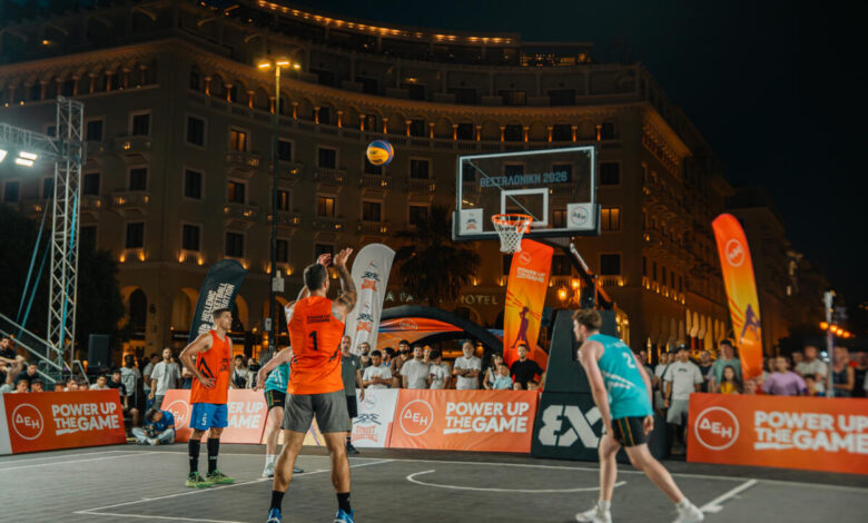 ΔΕΗ 3x3 Street Basketball 2026, αγώνες στην Θεσσαλονίκη