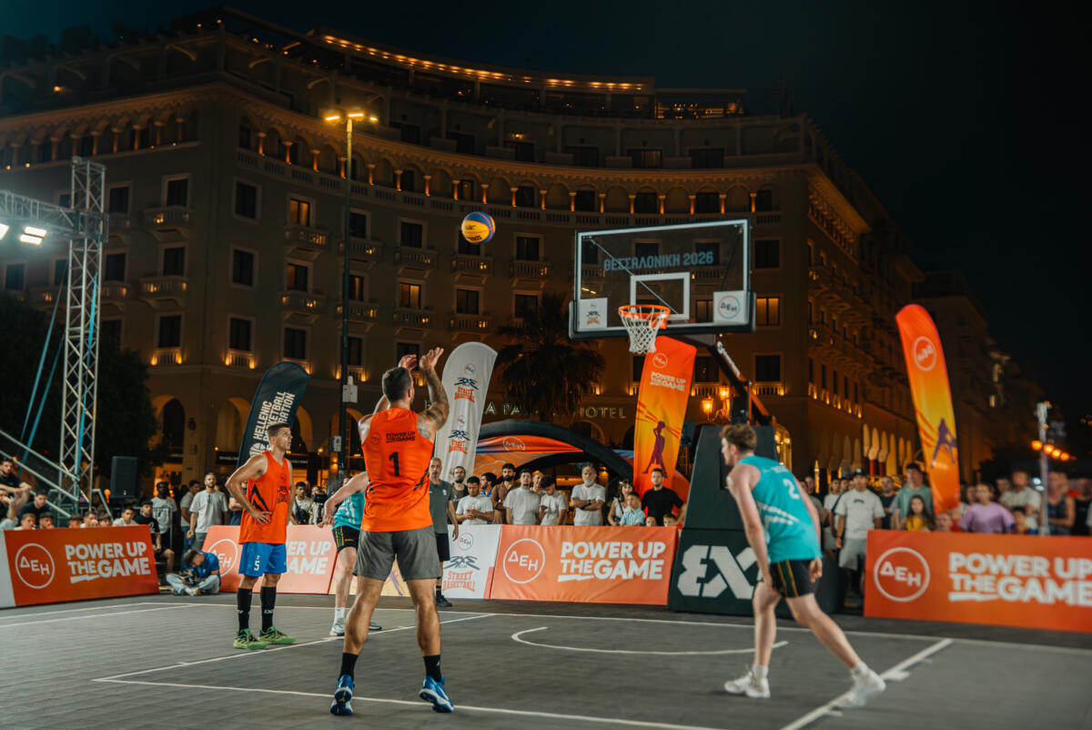 ΔΕΗ 3x3 Street Basketball 2026, αγώνες στην Θεσσαλονίκη